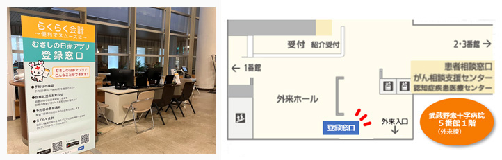 むさしの日赤アプリ登録窓口